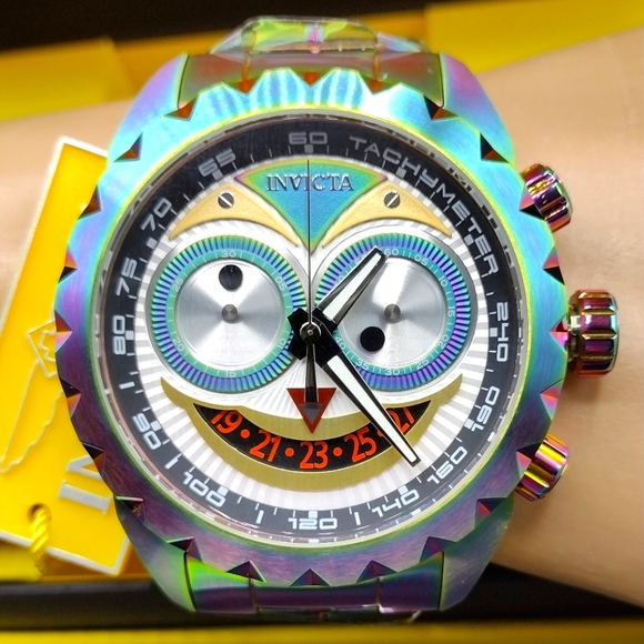 New Invicta Specialty Chronograph Iridescent WATCH. WATCH ONLY - Picture 11 of 13